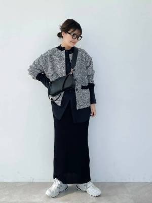 秋冬コーデのポイントに♡【ツイード風アイテム】が今っぽい♡