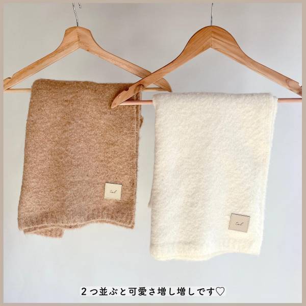 ＜プチプラらしからぬクオリティ＞「驚異的な可愛さ」【しまむら】「絶妙」なカラーの“もふもふマフラー”紹介