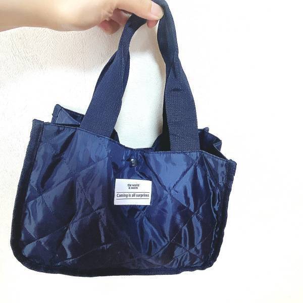 「毎年人気」の【ダイソー】”キルティングバッグ”が今年もキターッ！やっぱりオシャレで使いやすかった♡