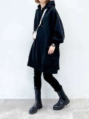 待望の新作キターーッ！！【グローバルワーク】さらに進化♡ 大人見え「きれいめパーカー」