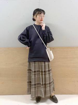 はあ、本気で可愛い♡♡【グローバルワーク】一点投入で即サマ見え！「柄スカート」