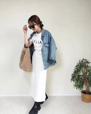 すっきりシルエットで細見え♡【GU】知らなきゃ損！「最旬スカート」が超可愛い♡