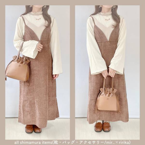 やっぱ可愛ぃぃいッ!!【しまむら】重ねておしゃれ度アップ♡「キャミトップス＆ワンピ」