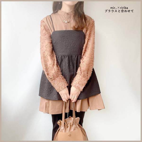 やっぱ可愛ぃぃいッ!!【しまむら】重ねておしゃれ度アップ♡「キャミトップス＆ワンピ」