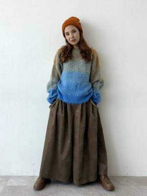 絶妙な配色に一目惚れ♡着るだけで即おしゃれさん！【主役級ニット】をチェック♡