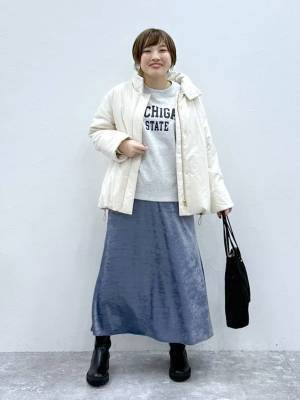 この秋冬大注目‼︎【グローバルワーク】美シルエット＆着心地抜群♡「ベロアスカート」