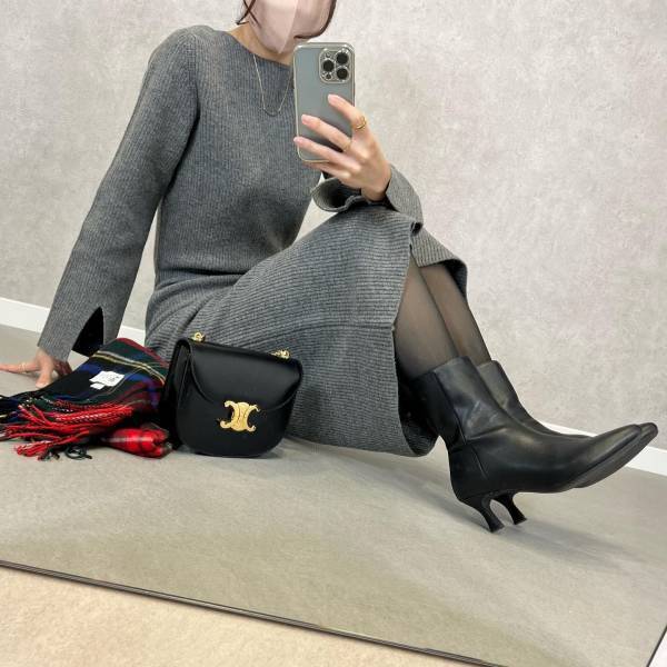 狙うは断然『グレー』でしょッ!!【ユニクロ】着回し力、抜群♡「グレーアイテム」