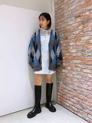 この秋冬押さえたい！コーデのワンポイントになる【柄カーディガン】♡