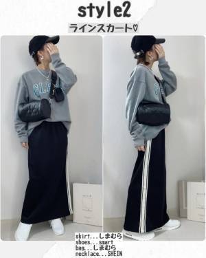 「配色」が可愛すぎて沼っちゃう♡【しまむら】「大人気」だからなくなる前に！”ロゴニット＆スウェット”4選