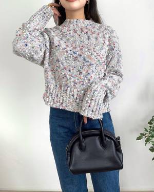 可愛いがダダ漏れかよッ！【しまむら】おしゃれセンス爆上がり♡「つぶつぶニット」