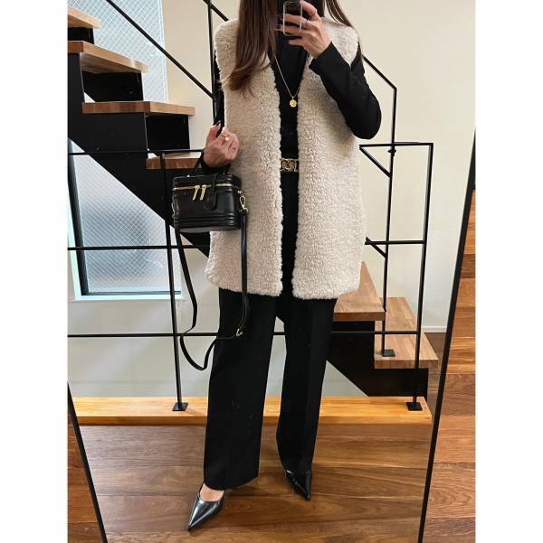 一点投入で即、秋めく！【UNIQLO】【GU】【ZARA】のボトムスを合わせた着映える”ジレコーデ”特集