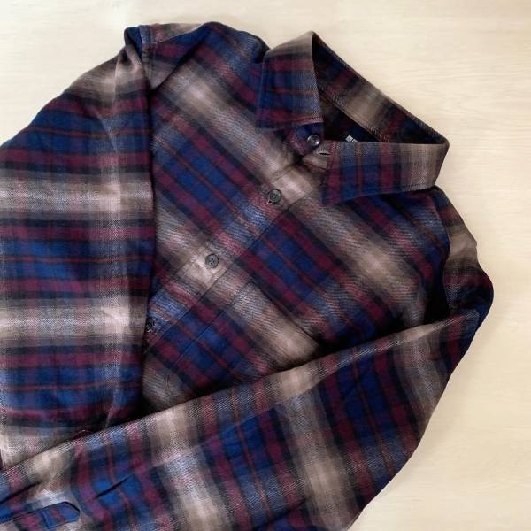 コレは「秋冬の定番」認定ですッ！【ユニクロ】肌触りも良すぎる”フランネルチェックシャツ”をGETして！