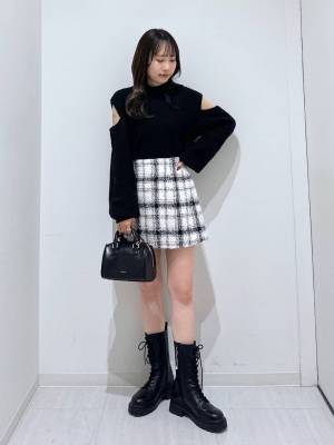 この冬真似したい！【ミニスカコーデ】が超可愛い♡