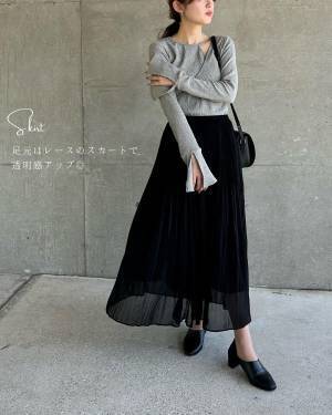 「どんな洋服とも相性抜群！！！」【ユニクロ】「一目惚れ」した“理想的なスカート”紹介