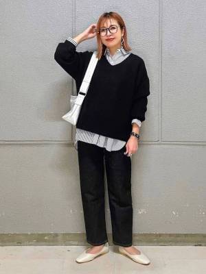 モチふわ素材がたまらんッ♡【グローバルワーク】着心地ばつぐん◎「秋冬ニット」