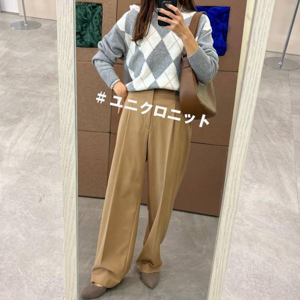 ゆるっと可愛いが最強♡【ユニクロ】ヘビロテ必至！「優秀ニット」