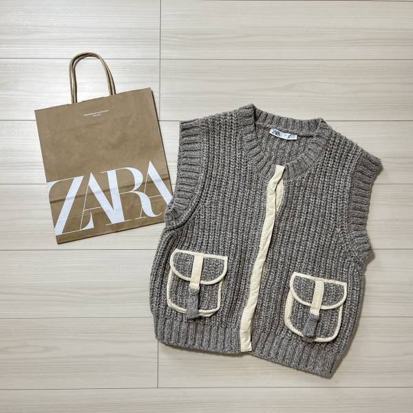 「着回し力」高すぎぃーッ！！今GETしたい！！【ZARA】“ニットベスト”で作る「レイヤードコーデ」紹介