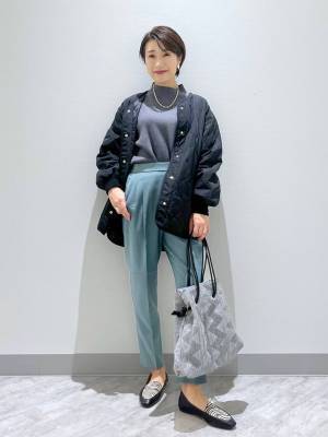 洗えるって最高！！【グローバルワーク】キレイめにもマッチする♡「高見えブルゾン」