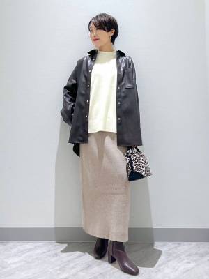 「肌触りがもう最高」だって♡【グローバルワーク】のびのび「楽ちんタイトスカート」