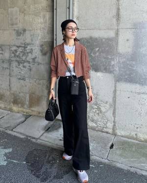 完コピさせてくれーーッ♡【デニムパンツ】でカジュアル＆キレイめ♡「秋コーデ」