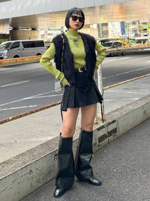 《マネすれば、即オシャレ！》オシャレさんが着こなす「ロングブーツ」コーデ