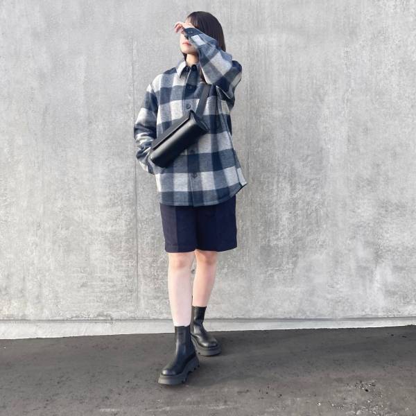 「全部お気に入り」って♡【ユニクロ】ゆるっと可愛い♡「シャツジャケット」