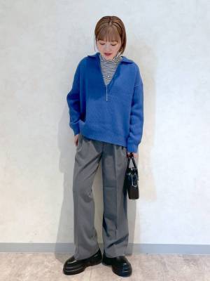 いま、買い足したい！【最旬ニット】着回しが効く♡「スキッパーニット」