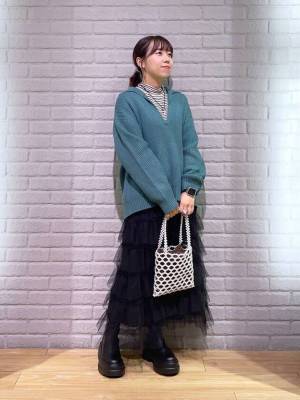 いま、買い足したい！【最旬ニット】着回しが効く♡「スキッパーニット」