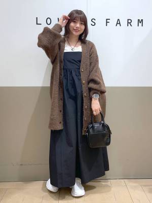 一軍候補に任命ッ♡♡【ローリーズファーム】ミニワンピにも使える！「ロングカーデ」