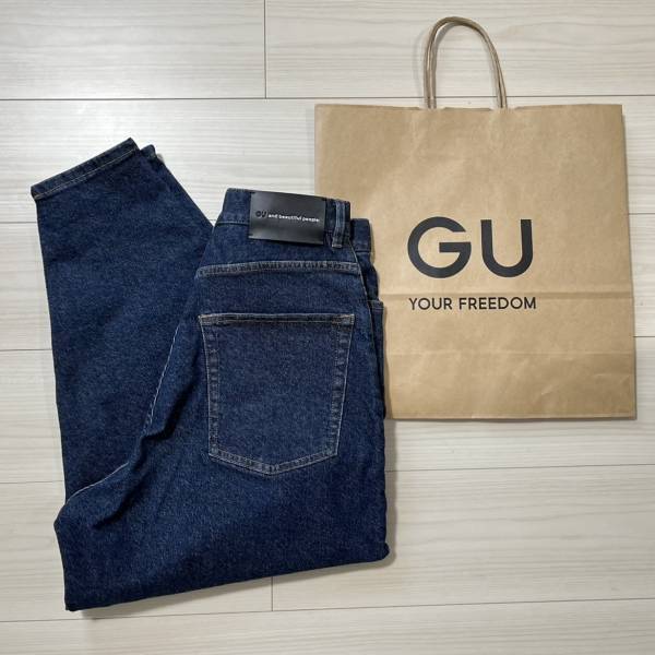 「穿くだけで脚長効果」がスゴすぎるッ！！【GU×beautifulpeople】オシャレに「キマる♡」“バルーンデニム”特集