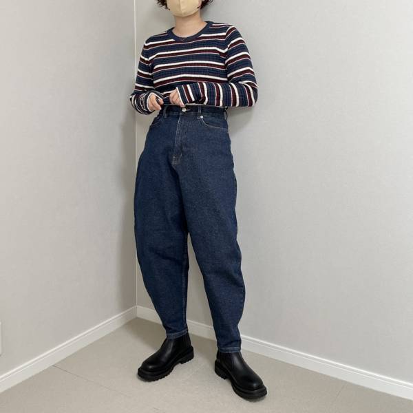 「穿くだけで脚長効果」がスゴすぎるッ！！【GU×beautifulpeople】オシャレに「キマる♡」“バルーンデニム”特集