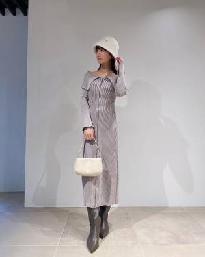 「楽× モテ」の最強服♡【ニットワンピ】が可愛い♡