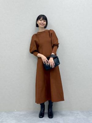 「楽× モテ」の最強服♡【ニットワンピ】が可愛い♡