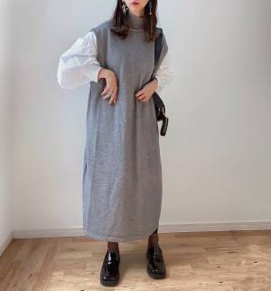 「楽× モテ」の最強服♡【ニットワンピ】が可愛い♡