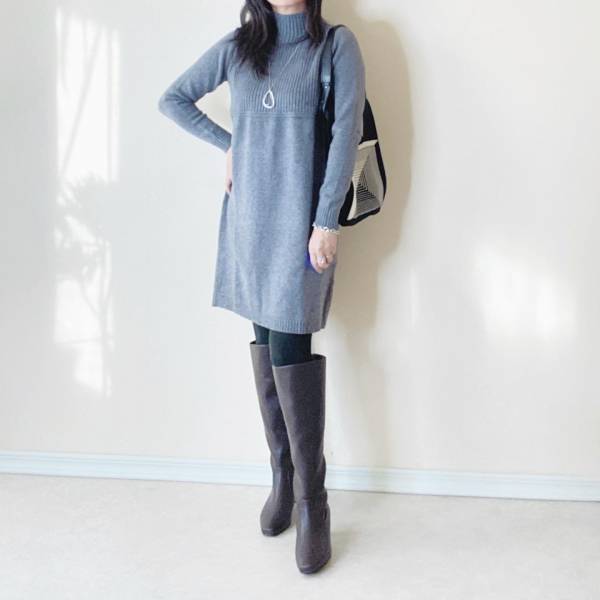 「楽× モテ」の最強服♡【ニットワンピ】が可愛い♡