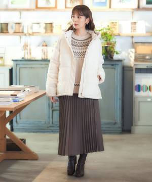 この価格でいいんですかッ！？【ハニーズ】今から冬に向けて買いたい♡「ダウンブルゾン」