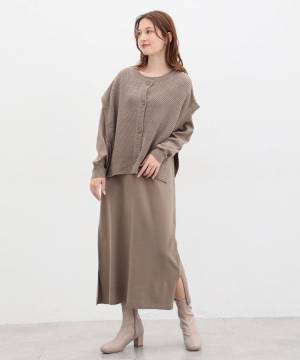 《この値段でいいの！？》【ハニーズ】大人っぽ＆上品♡「高見えワンピ」