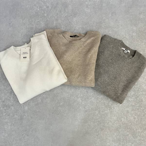 「着回し抜群！」すぎて…「手放せない」！！【UNIQLO】「リピート買い」してる”セーター”が「オススメ」♡