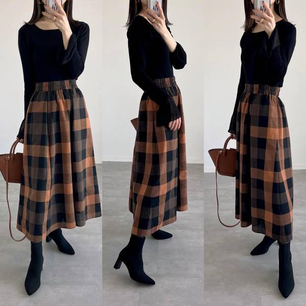 ＜即完 → 再販決定!!＞【GU】シルエットが美しい♡「大人気ニットブーツ」