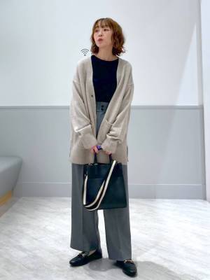 今すぐ【グローバルワーク】直行だぁーッ!!大人カジュアルに決まる♡「秋色カーデ」