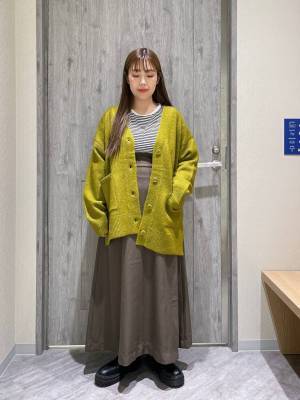 今すぐ【グローバルワーク】直行だぁーッ!!大人カジュアルに決まる♡「秋色カーデ」