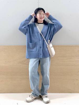 今すぐ【グローバルワーク】直行だぁーッ!!大人カジュアルに決まる♡「秋色カーデ」