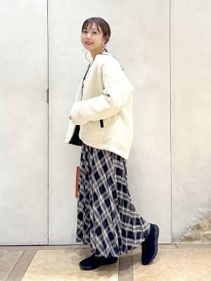 秋冬に大活躍!!【グローバルワーク】リバーシブルで使える♡「ボアブルゾン」