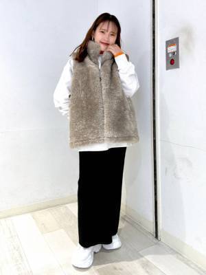 『締め付けゼロ』って助かるーッ！！【ローリーズファーム】着心地、最高♡「ニットスカート」