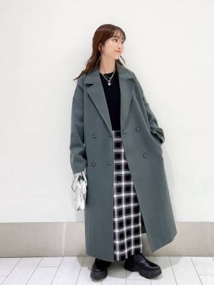 『締め付けゼロ』って助かるーッ！！【ローリーズファーム】着心地、最高♡「ニットスカート」