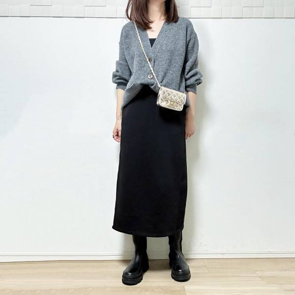 ＜1枚あると便利！＞【GU】秋冬に買い足すなら、これ♡「ゆったりカーデ」