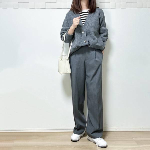 ＜1枚あると便利！＞【GU】秋冬に買い足すなら、これ♡「ゆったりカーデ」