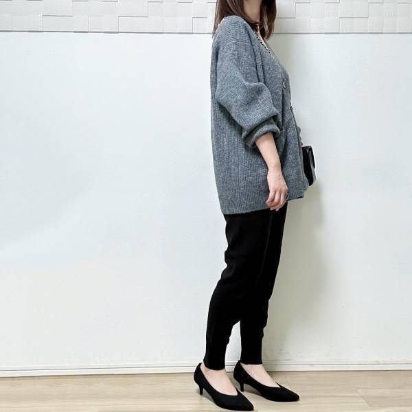 ＜1枚あると便利！＞【GU】秋冬に買い足すなら、これ♡「ゆったりカーデ」