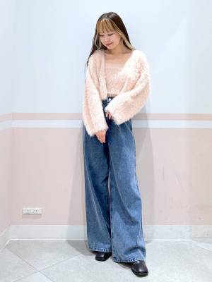 ハイ、爆モテ服に認定ーーッ!!【Heather】ふわふわ素材が可愛い♡「シャギーニット」