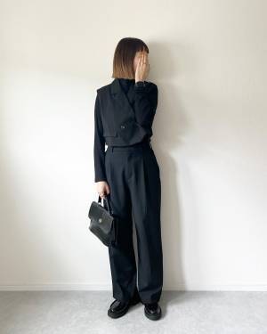 結局『黒』が一番好き！【秋冬コーデ】すぐに真似したい「ブラックコーデ」